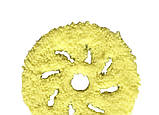 Полірувальний круг із мікрофібри RUPES Ø 130/150 мм FINE, жовтий, фото 3
