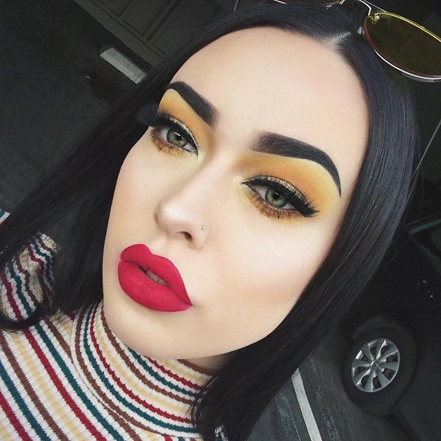 Lime Crime red rose свотч Lime Crime red rose свотч