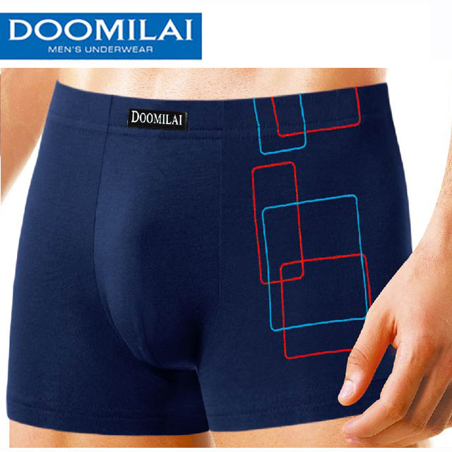 Чоловічі боксери стрейчеві марка "DOOMILAI" Арт.D-02017
