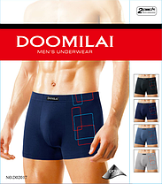 Чоловічі боксери стрейчеві марка "DOOMILAI" Арт.D-02017, фото 3