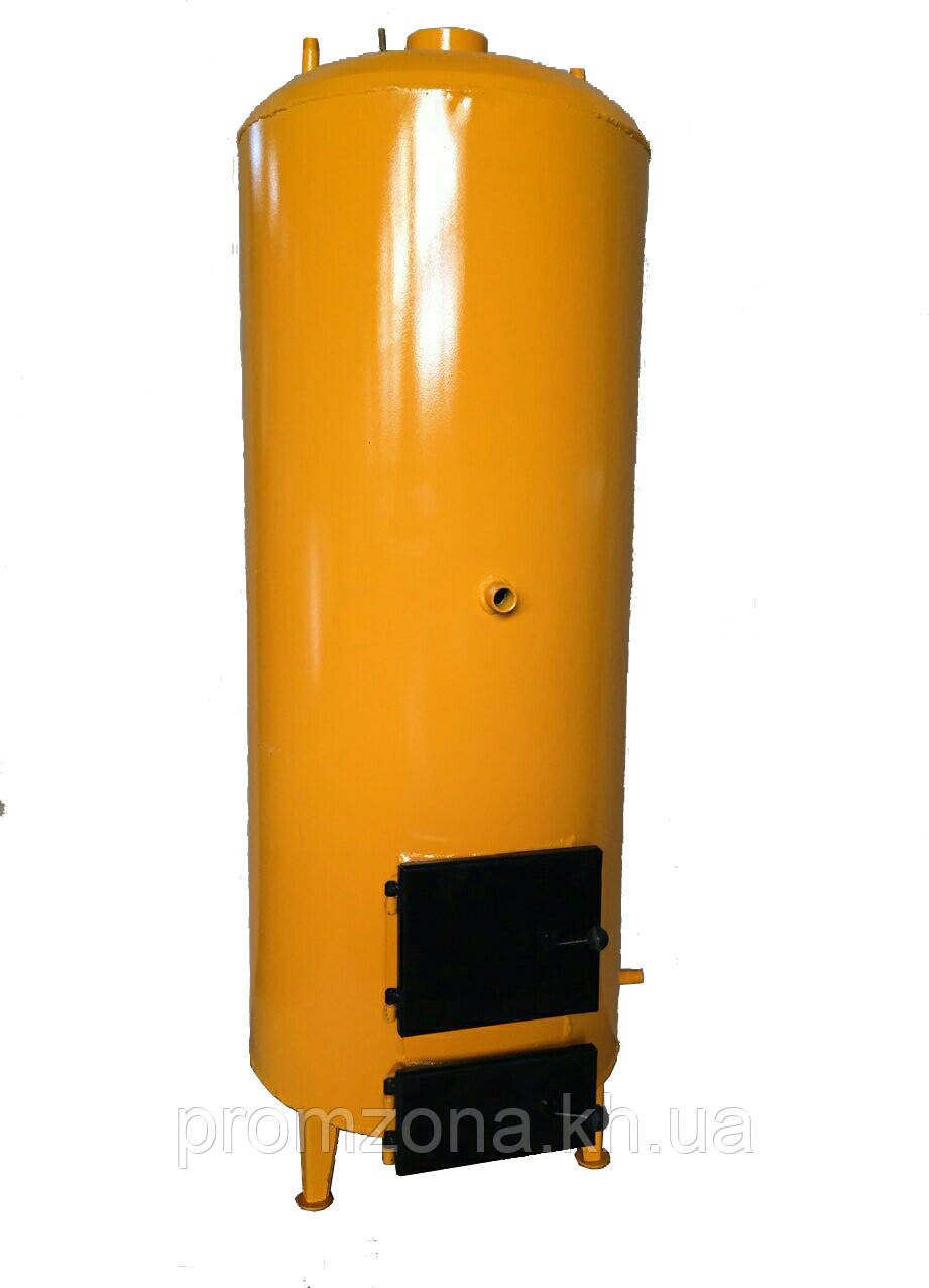 Дров'яної водонагрівач "Титан" на 100 літрів (колонка) з заліза