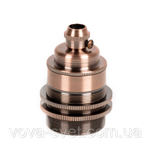 Патрон латунний [ English Antique Copper ] (муфта фіксатор)