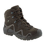 Черевики тактичні Lowa Zephyr GTX MID TF Dark Brown, фото 2