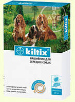 Bayer Kiltix (Килтикс) Ошейник от блох и клещей для средних собак, 48 см