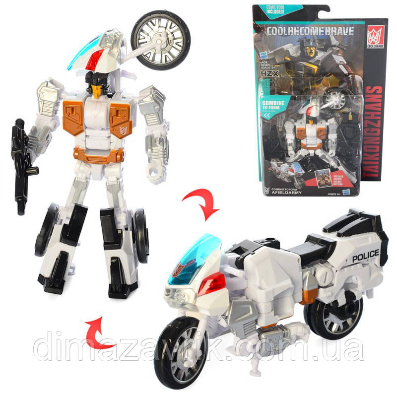 Робот Трансформер Мотоцикл A102, фото 1