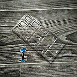 Пластикова форма для шоколаду Плитка шоколаду 5, фото 2