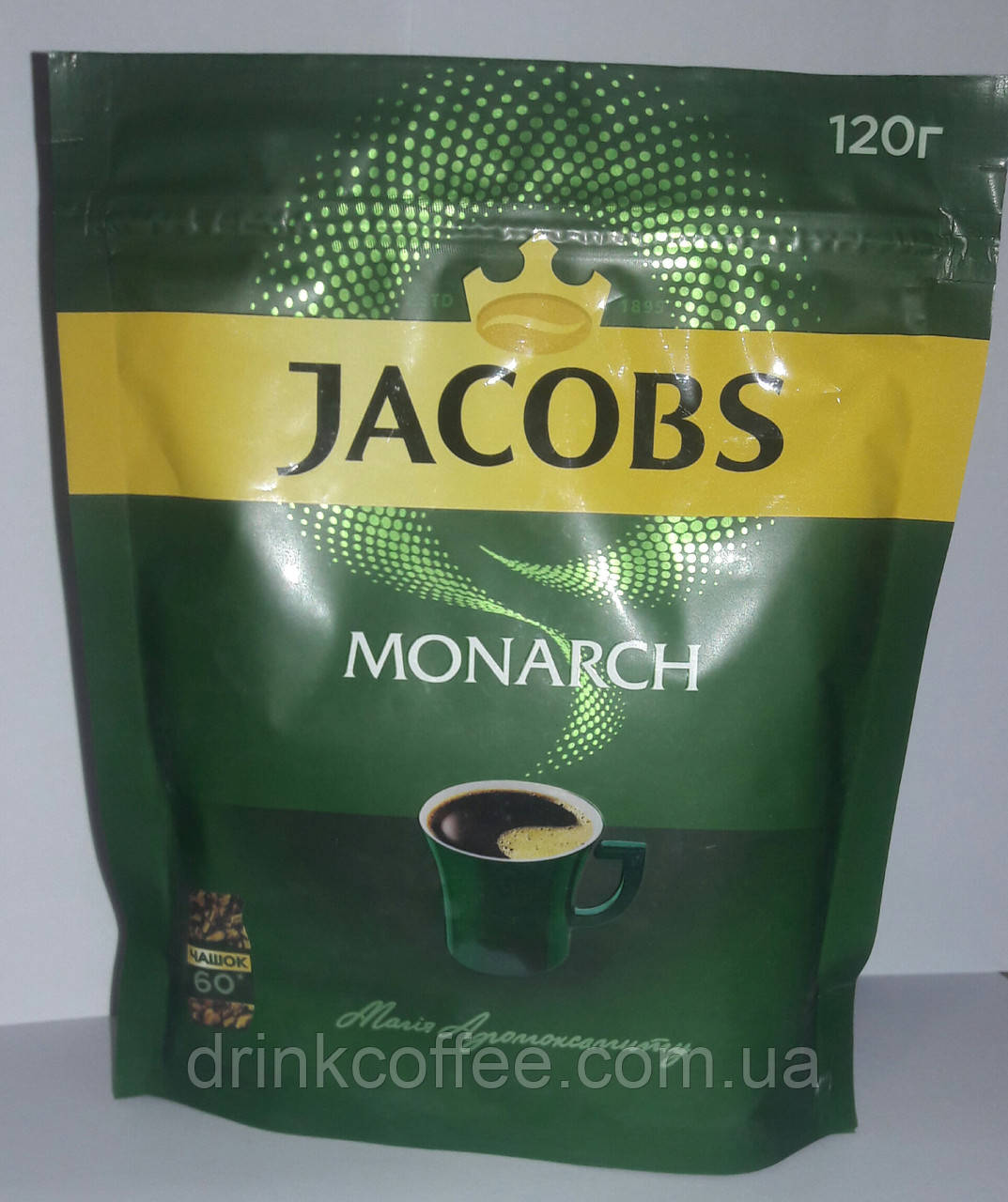 Кава JACOBS Monarch, розчинна, 120g