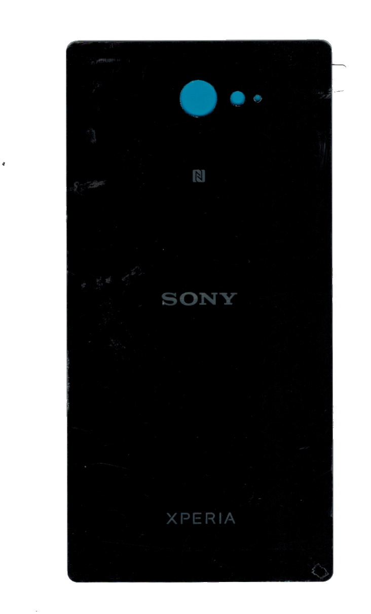 Кришка корпусу Sony D2302 S50h Xperia M2 Dual, D2303, D2305,D2306,чорна