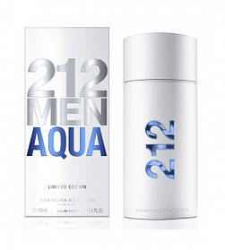 Carolina Herrera 212 Men Aqua Limited edition, чоловіча туалетна вода 100 мл