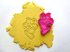 3D формочки-вирубки для пряників "П'ятачок. Вінні Пух"