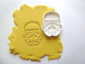 3D формочки-вирубки для пряників "Зоряні війни.Штурмовик"