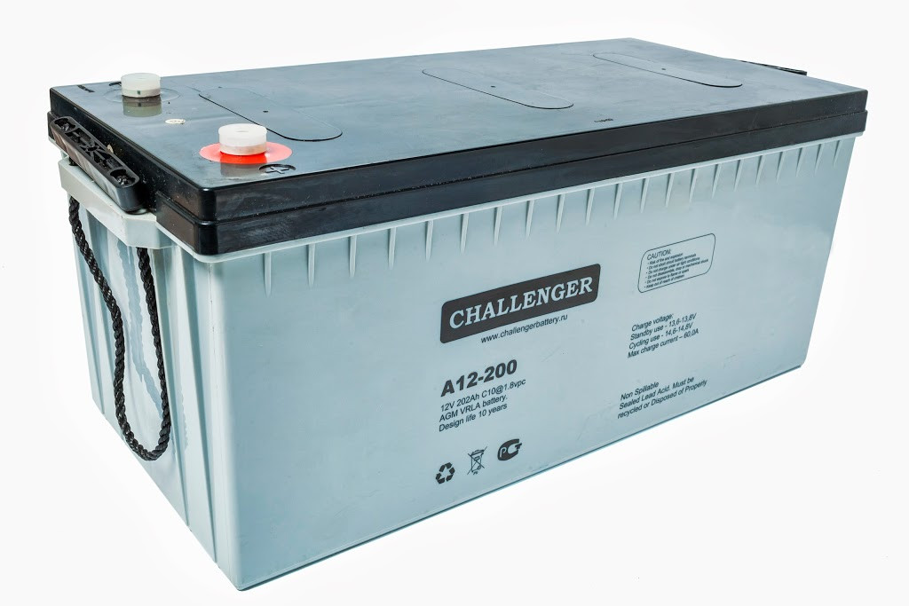 Challenger A12-200 12V 200AH, (AGM) для ДБЖ