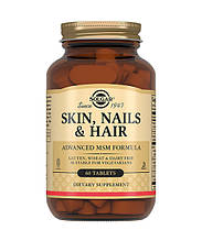 Вітаміни Solgar для шкіри, нігтів і волосся (Skin, Nails, Hair) 60 таблеток