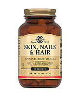 Вітаміни Solgar для шкіри, нігтів і волосся (Skin, Nails, Hair) 60 таблеток