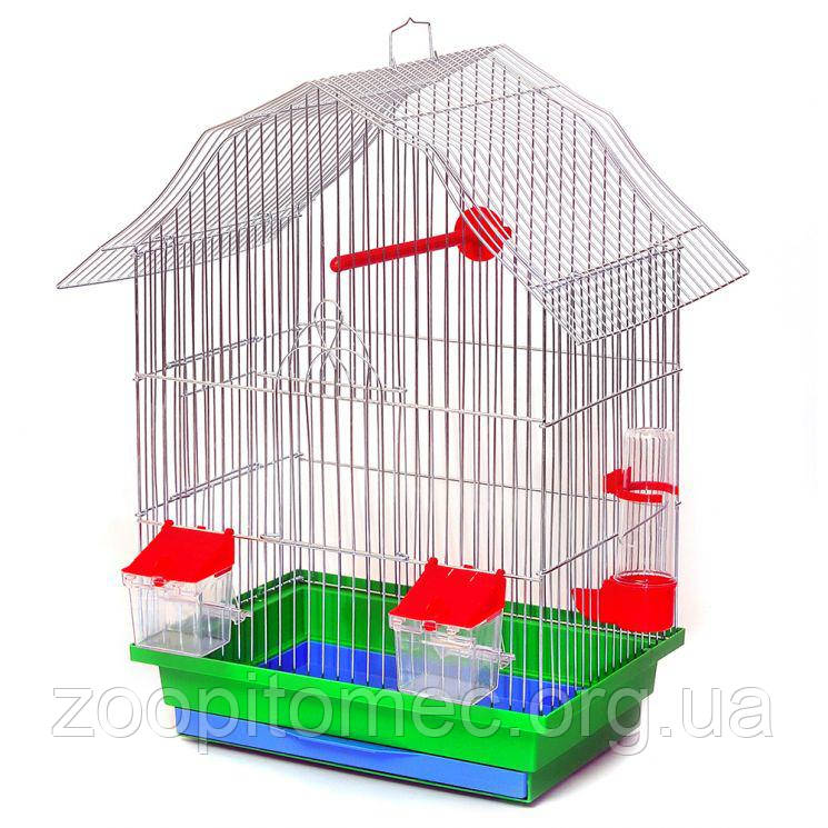 Клітка для папуг, птахів Міні 2 Міні 2 Лорі (330х230х470) цинк