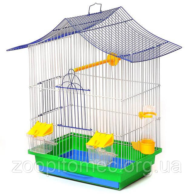 Клітка для хвилястого папугу Будиночок фото 1