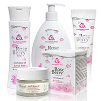 ROSE BERRY NATURE

косметическая серия с натуральным розовым маслом и экстракт ягод Годжи
