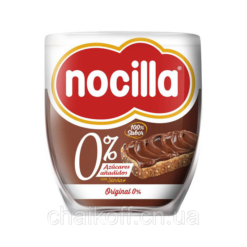 Шоколадна паста Nocilla 0% цукру 190 г (Іспанія)