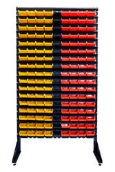 Стелаж з ящиками для метизів ART18-153 ЖЧК /дешеві пластикові ящики,коробки для метизів