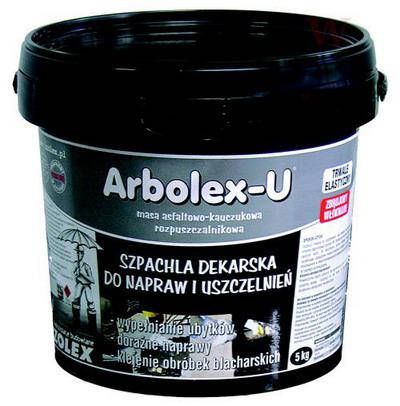 Бітумно-каучукова мастика Izolex ARBOLEX U 5 кг, фото 2