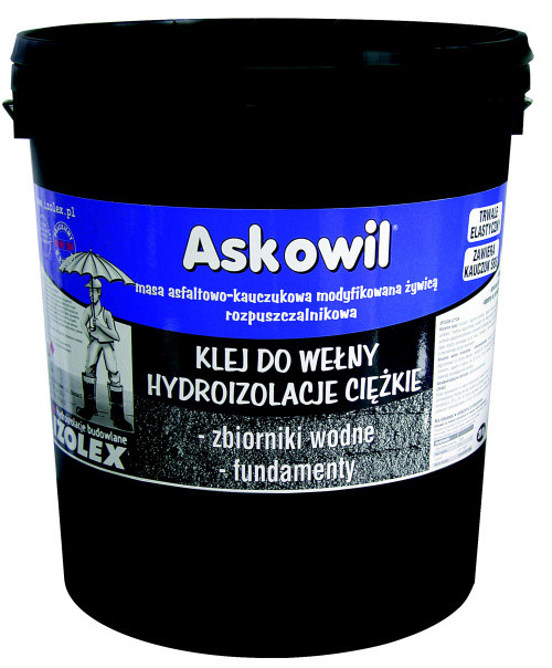 Бітумно-каучукова мастика Izolex ASKOWIL GONT 20 кг