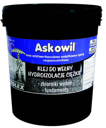 Бітумно-каучукова мастика Izolex ASKOWIL GONT 10 кг, фото 2