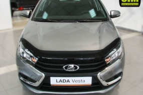 ВАЗ Веста Дефлектор капота мухобойка на для LADA ВАЗ Лада Веста SD, WG ...