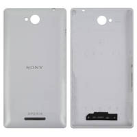 Кришка корпусу Sony C2305 S39h Xperia C,біла
