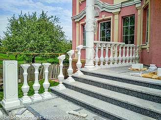 Балюстрада из искусственного мрамора, Черкассы | Балясина B9 3