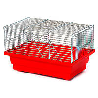 Компактна клітка для утримання дрібних гризунів ВЕДМЕДИК ЛОРІ цинк 280х180х170