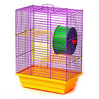 Клітка ЛОРІ ДІМ ДІМ УКРАЇНА для хом'як яка (280х180х320)