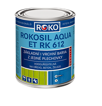 Грунт-емаль ROKOSIL AQUA RK 612 3,8 кг