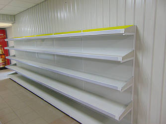 Стелаж для магазину односторонній