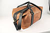 Сумка дорожня "Sport&Travel" DS карамель + чорний, фото 5