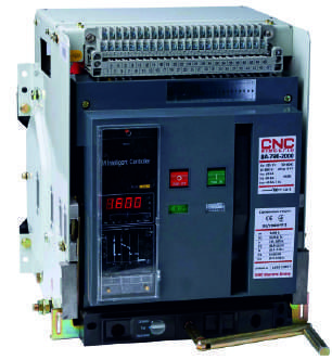 Повітряний вимикач BA79E-3200, 2000А, 3P, 415V (80kA), з електронним блоком управління викочування, CNC