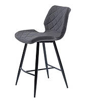 Diamond (Даймонд) Concepto полубарный стул из ткани цвет графит