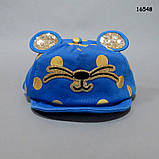 Кепка "Котик" для хлопчика. 47-50 см, фото 2