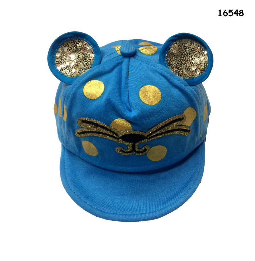 Кепка "Котик" для хлопчика. 47-50 см, фото 1