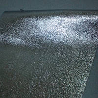 Экокожа-стретч глянец блестящая, 20*30 см, серебро