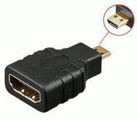 HDMI (F) - micro HDMI переходник конвертер