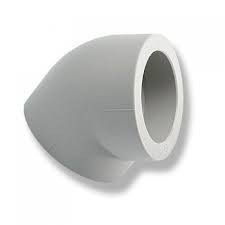 Коліно поліпропілен 50х45 Ekoplastik, фото 1