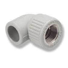 Коліно поліпропілен РВ 25х1/2 Ekoplastik, фото 1