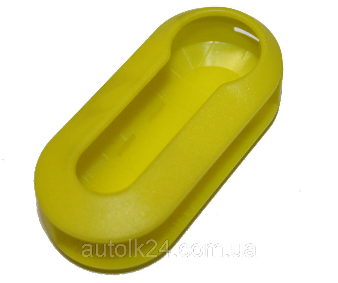 Корпус під викидний ключ Fiat (Фіат) жовтий