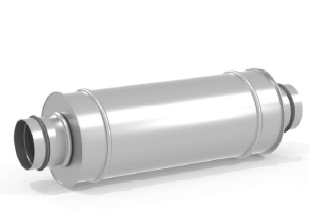 Шумоглушник для круглих повітроводів C-GKK-200-600