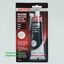 Герметик - клей чорний термостійкий до +250°C Loctite (Henkel) арт. 1643520, фото 2