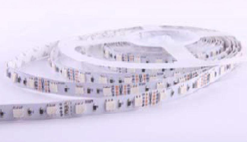 Світлодіодна стрічка RISHANG 5050/60 14.4 Вт 24В IP33 RGB 10мм, фото 1