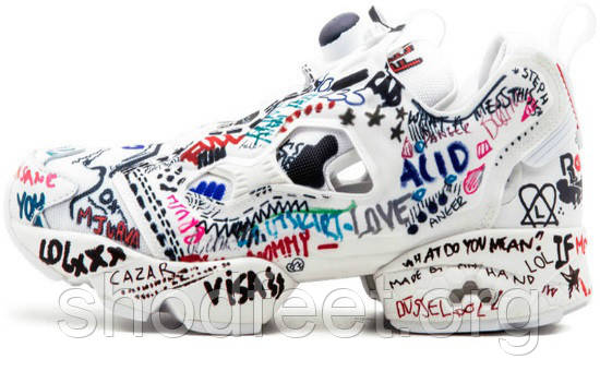 Reebok insta pump sales fury graffiti