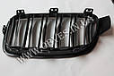 Решітка радіатора BMW 3-series F30 подвійні ламелі (ніздрі BMW F30), фото 4