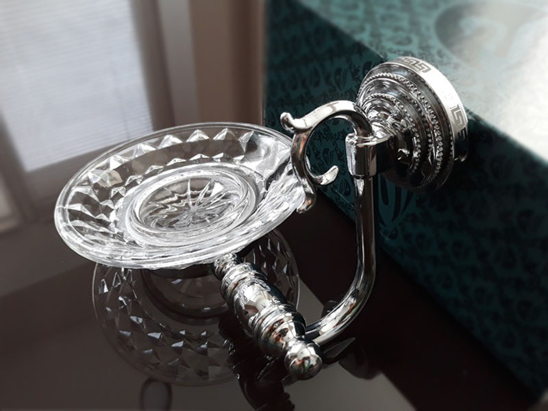 Мильниця KUGU Versace 207C Хром