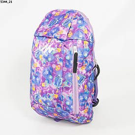 Рюкзак для сменки для дівчаток - бузковий - 5344